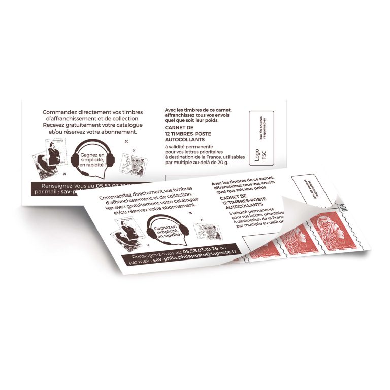 PHILAPOSTE | Couverture de Carnet de timbres